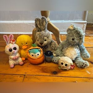 Bunny & Bubble NWT’s NWOT’s Squishmallows Ty Pier 1 Hug & Luv *Bundle Of 7🐰🐥